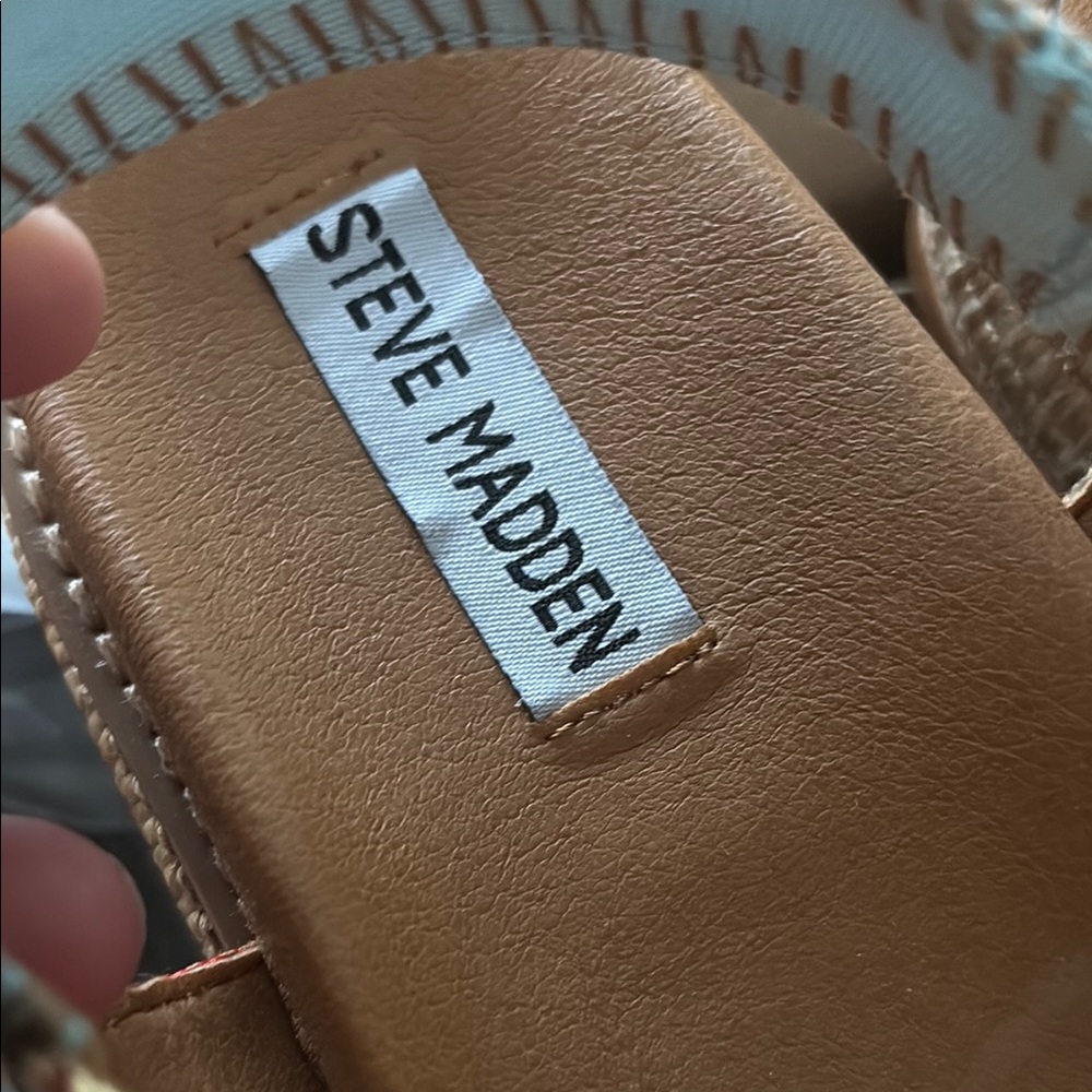 Steve Madden sandals size 7.5 - Yellow, Orange, and Tan - Picture 2 of 4